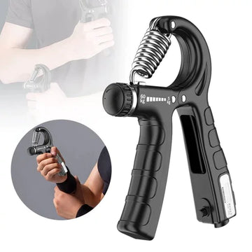 Adjustable Hand Gripper with Counter – Forearm & Wrist Strengthener
