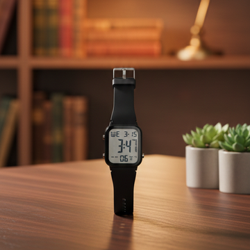 Digital Sports Watch – Waterproof LED Watch with Stopwatch & Alarm for Men & Women