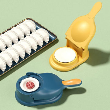 **2-in-1 Dumpling Wrapper Mold – Manual Food Grade Kitchen Tool**