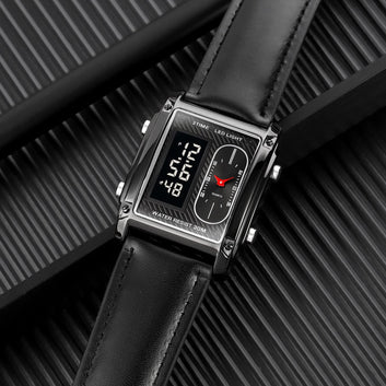 SKMEI 1868 Digital Analog Men’s Watch – Black & Golden