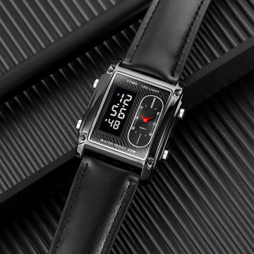 SKMEI 1868 Digital Analog Men’s Watch – Black & Golden
