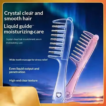 **Scalp Massage Comb with Rolling Balls – Head & Hair Massager**