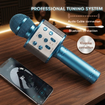 **Kids Wireless Bluetooth Karaoke Microphone – Portable Singing Toy**