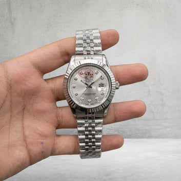 Men’s Rolex Style Blue Dial Watch