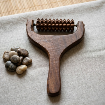 Wooden Head & Body Massager