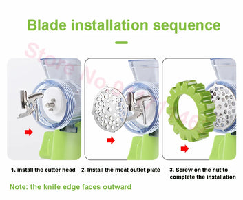 **Multifunctional Meat Grinder & Vegetable Chopper – Kitchen Tool**