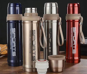 750ml Leakproof Sports Water Bottle – BPA-Free Gym Bottle