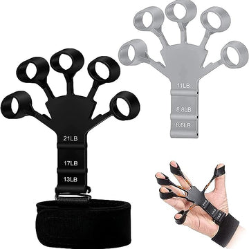 Adjustable Finger Strengthener – 13–21 LB Grip Trainer