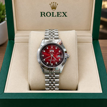 Men’s Rolex Style Blue Dial Watch
