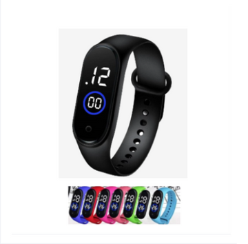 M4 LED Digital Sports Watch – Waterproof, Random Color